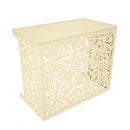 Cache climatisation extérieur Aluminium modèle Fleur