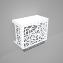 Cache climatisation extérieur Aluminium modèle Lacets