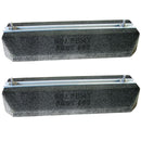 Paire de supports sol caoutchouc Fix-it Foot 600 avec rail aluminium