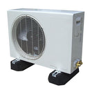 Unité extérieure de climatisation posée sur supports caoutchouc Big Foot Fix-it Foot 600