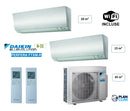 DAIKIN - Multi Split 2 sorties - 4kW / 35m² ( 20m² + 15m²)