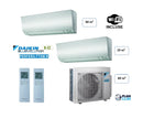 Climatisation Daikin bi-split 2 sorties 6.8 kW (50m² + 15m²)