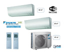 Climatisation Daikin R32 bi Split 2MXM68N unt-int FTXM (42m² + 25m²)