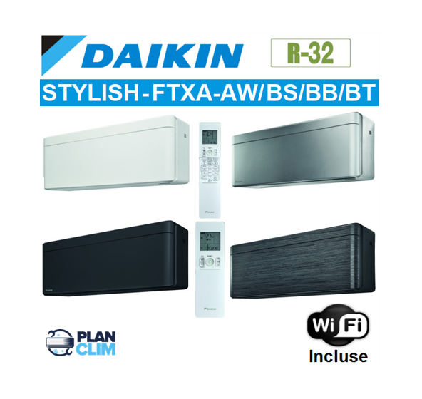 Daikin - Mural Stylish - 5 kW / 50 m² - FTXA50